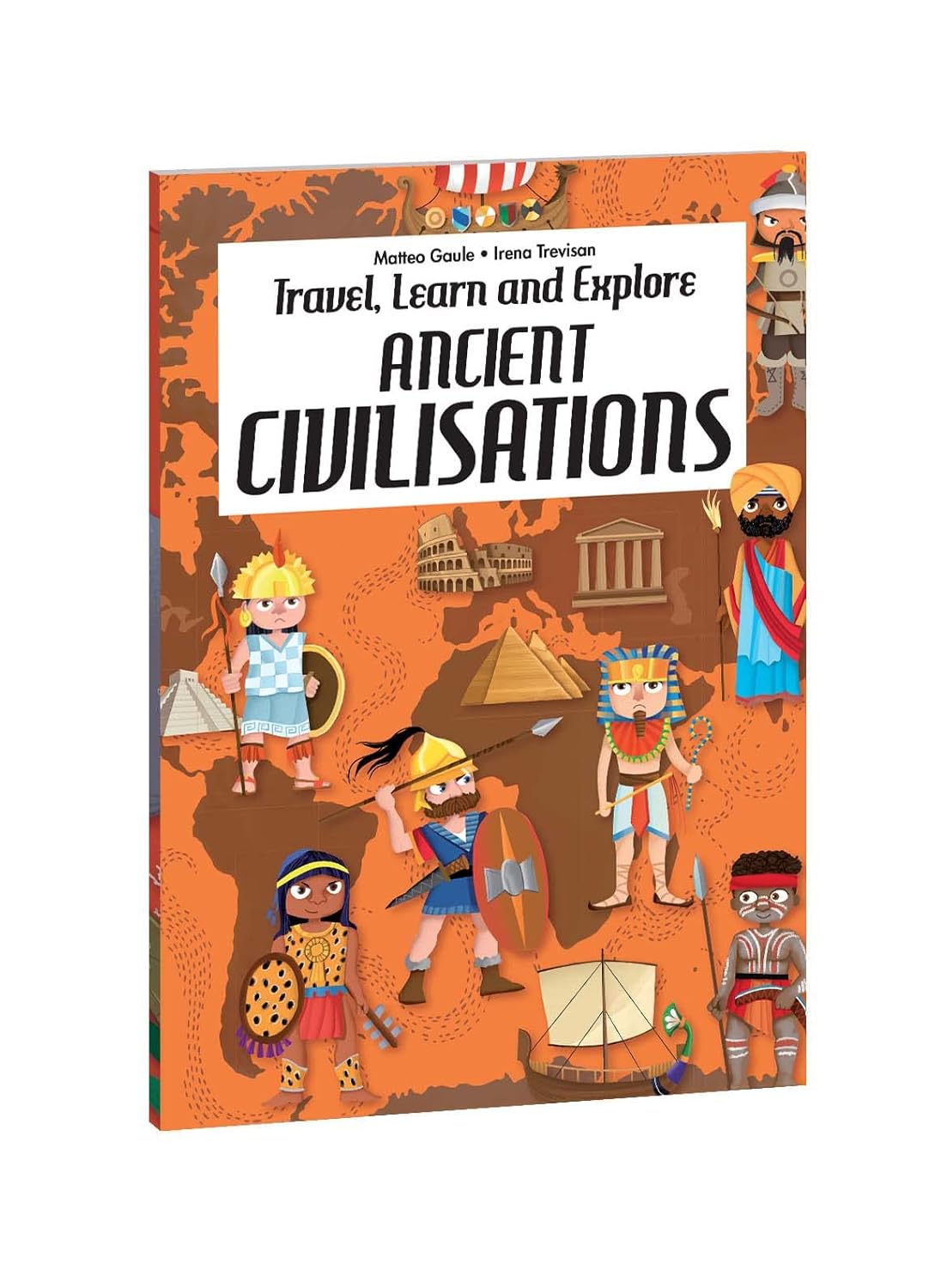 Sassi Travel, Learn and Explore - Puzzle and Book Set - Ancient Civilisations