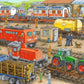 Ravensburger Busy Train Station Puzzle 2x24pc