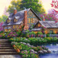 Ravensburger Puzzle Romantic Cottage 1000pc