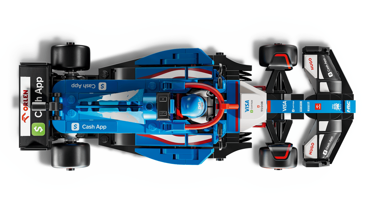 LEGO Speed Champions Visa Cash App RB VCARB 01 F1 Race Car 77246