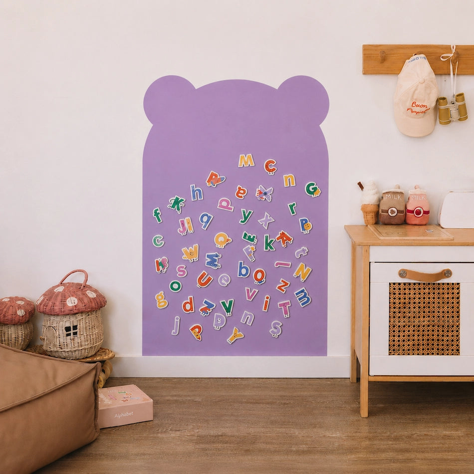SmartyPals - Magnetic Playwall | Magnetic Wall Decal for Kids & Playrooms (Select Colour)