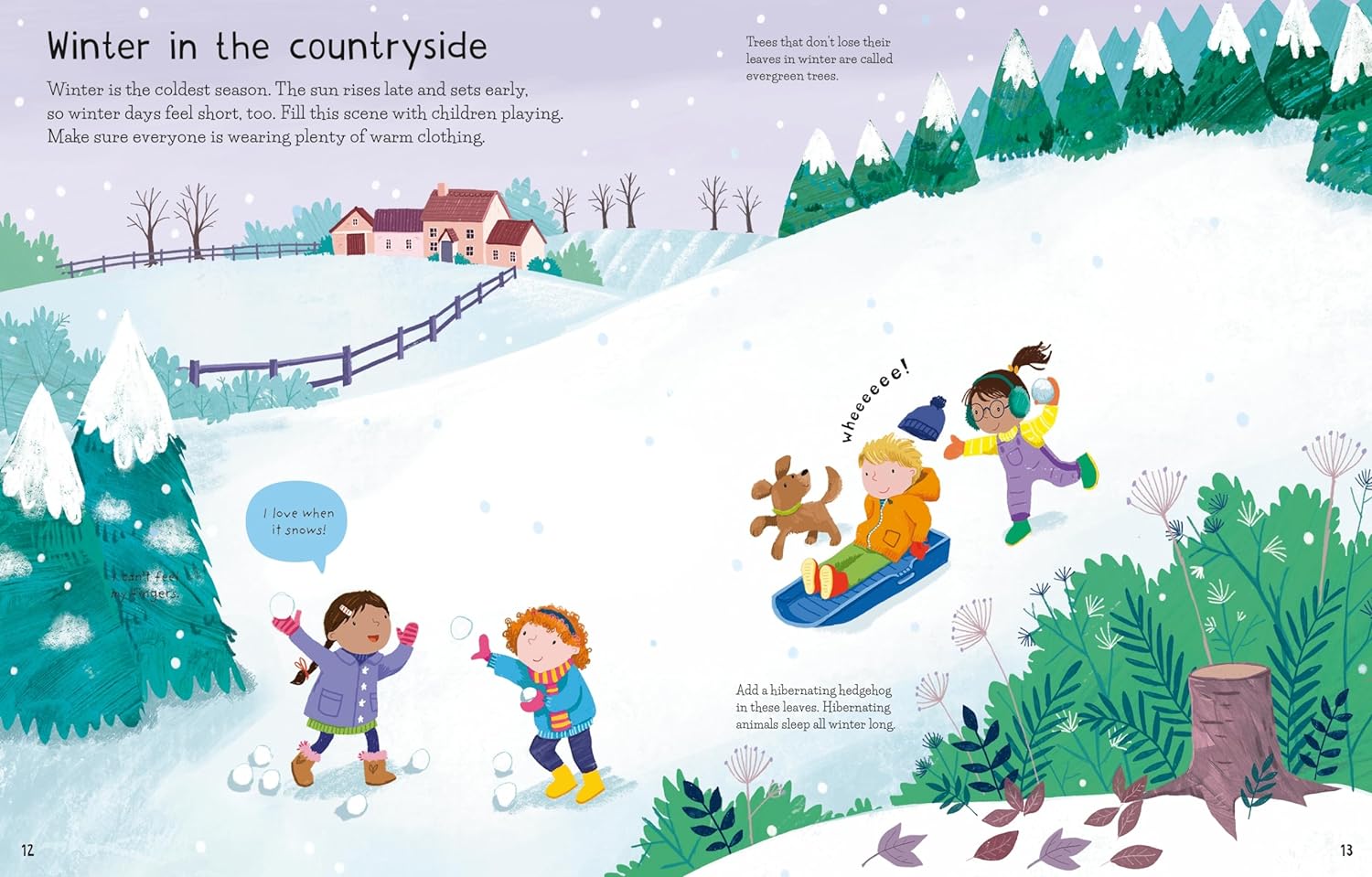 Usborne First Sticker Book - First Sticker Book: Weather And Seasons