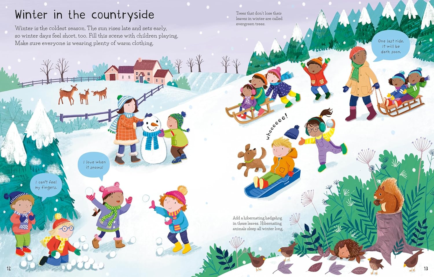 Usborne First Sticker Book - First Sticker Book: Weather And Seasons