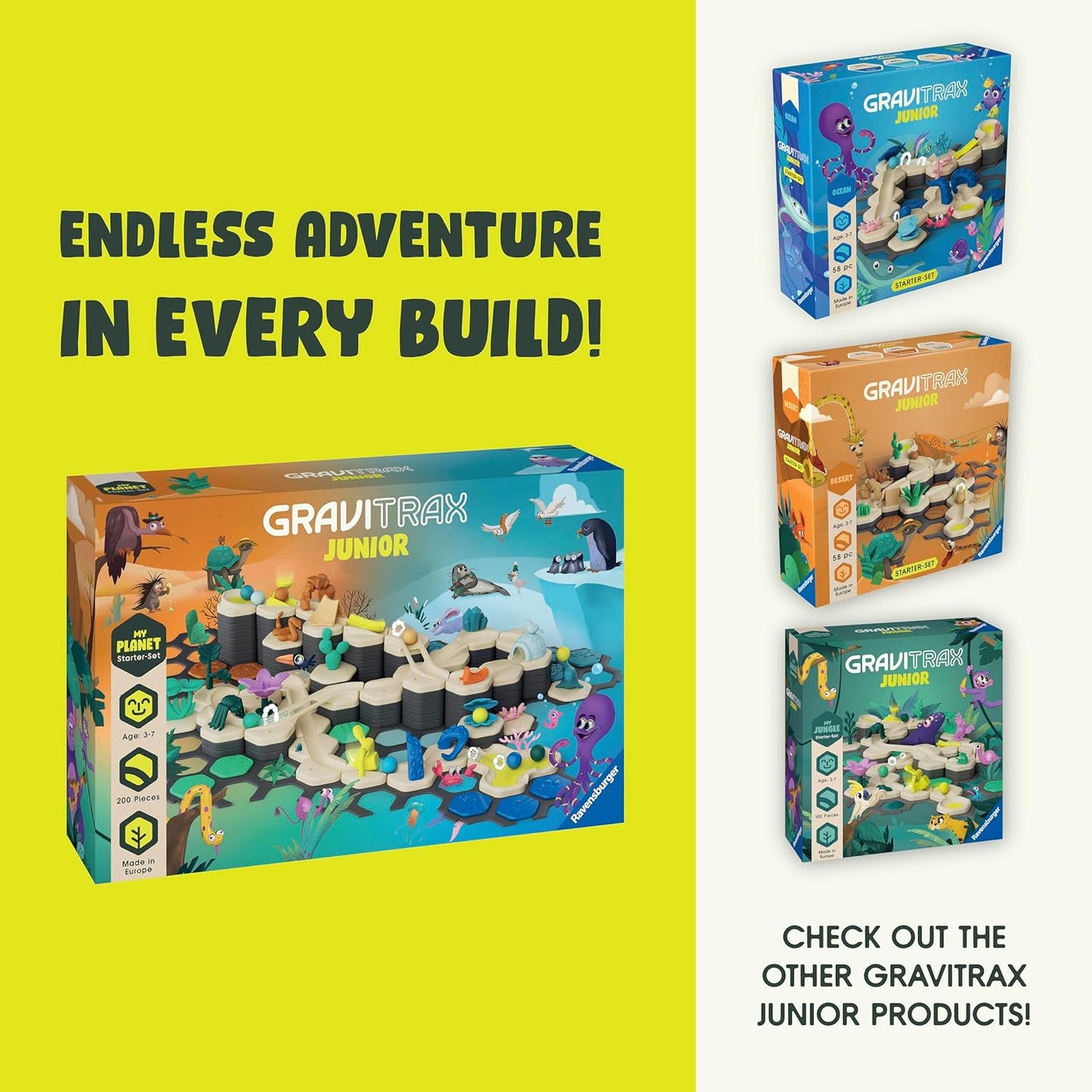 GraviTrax Junior - Starter Set XXL Planet