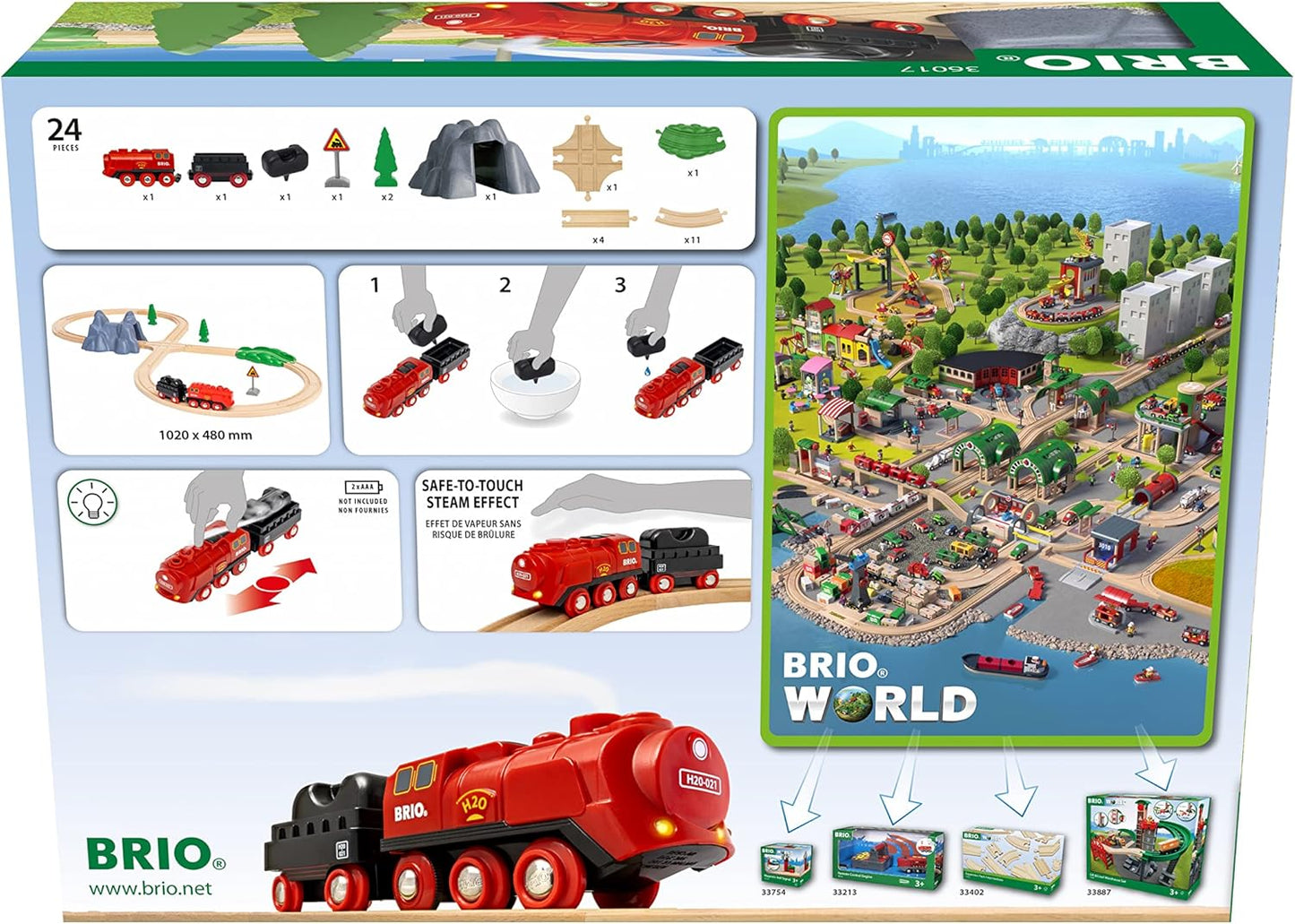 BRIO Steaming Train Set