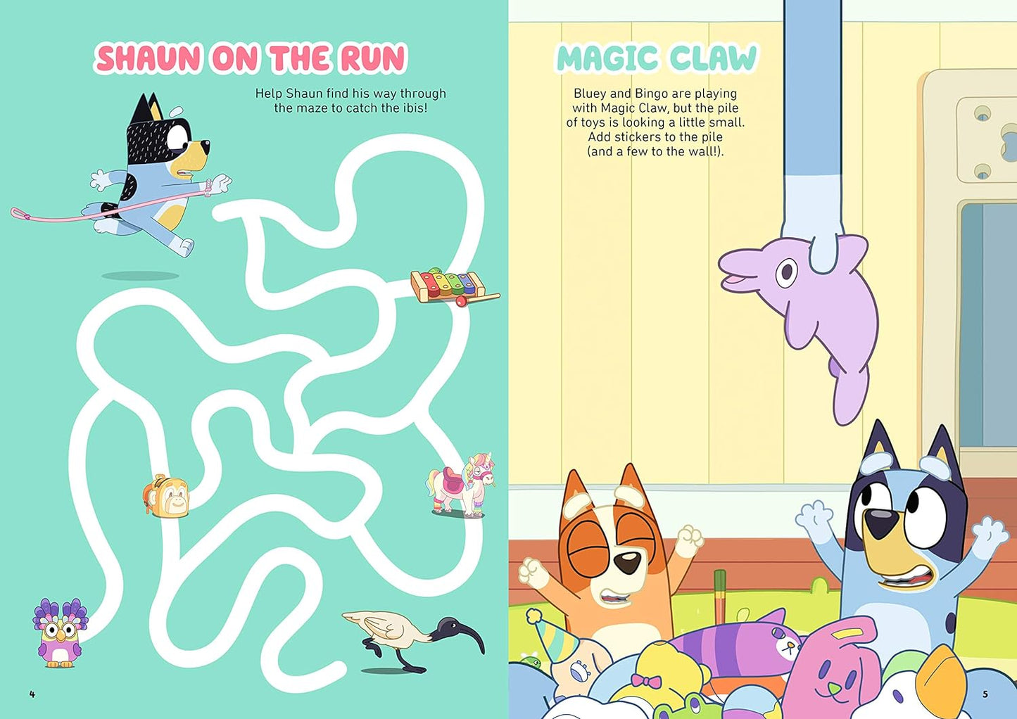 Bluey: Time To Play! Sticker Activity Book