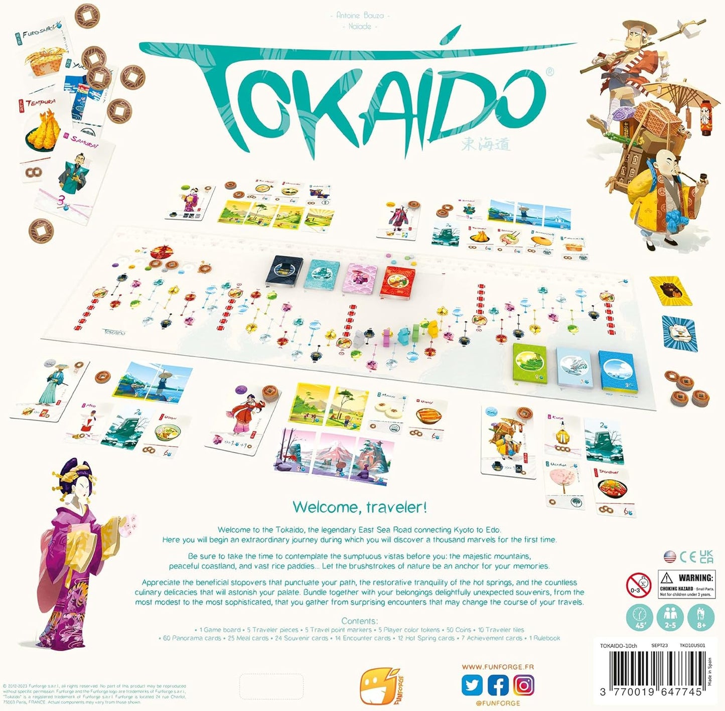 Tokaido – 10th Anniversary Edition Game