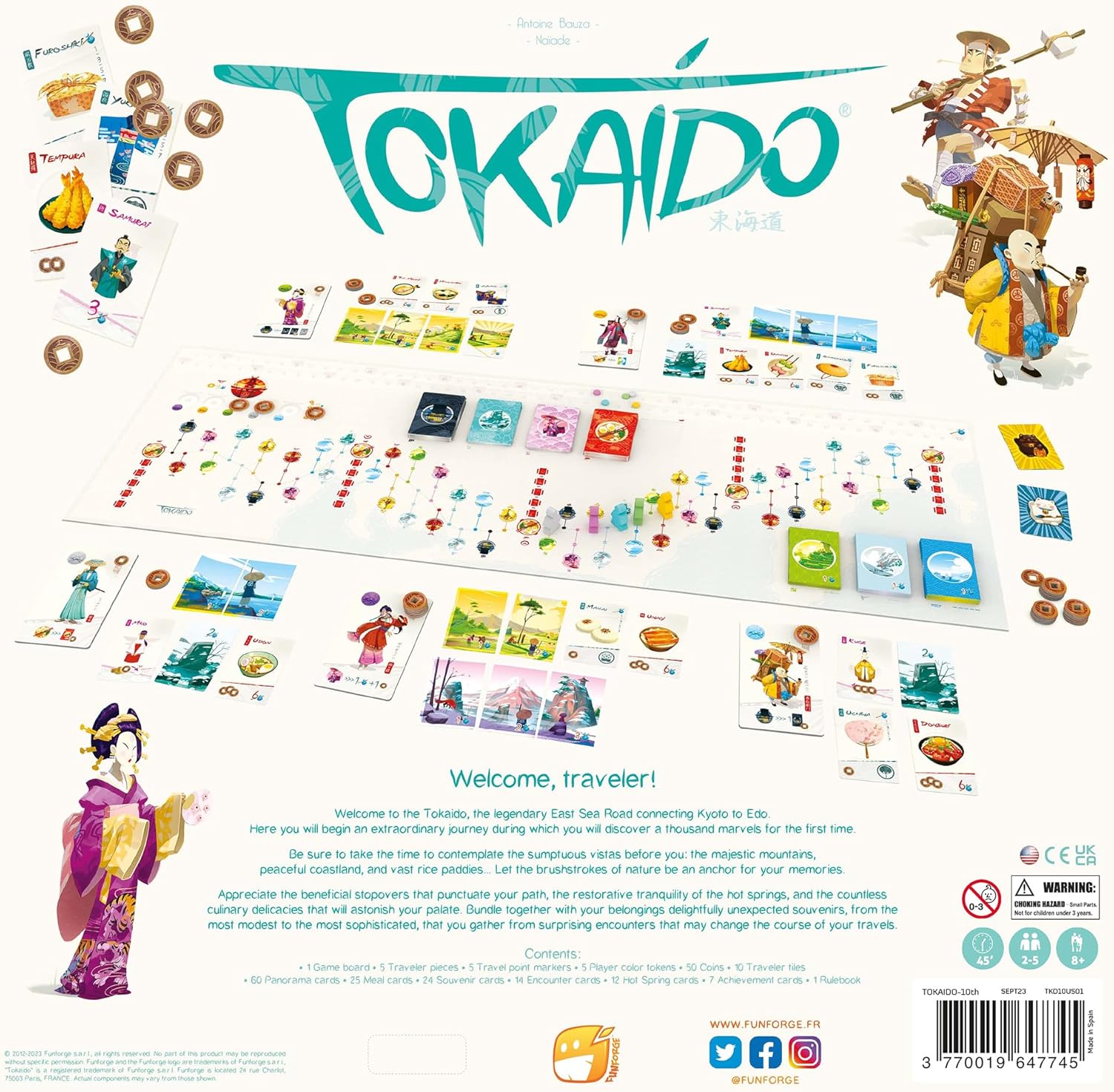 Tokaido – 10th Anniversary Edition Game