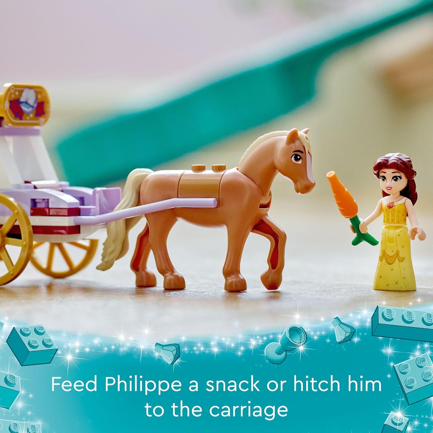 LEGO Disney Princess Belle's Storytime Horse Carriage 43233