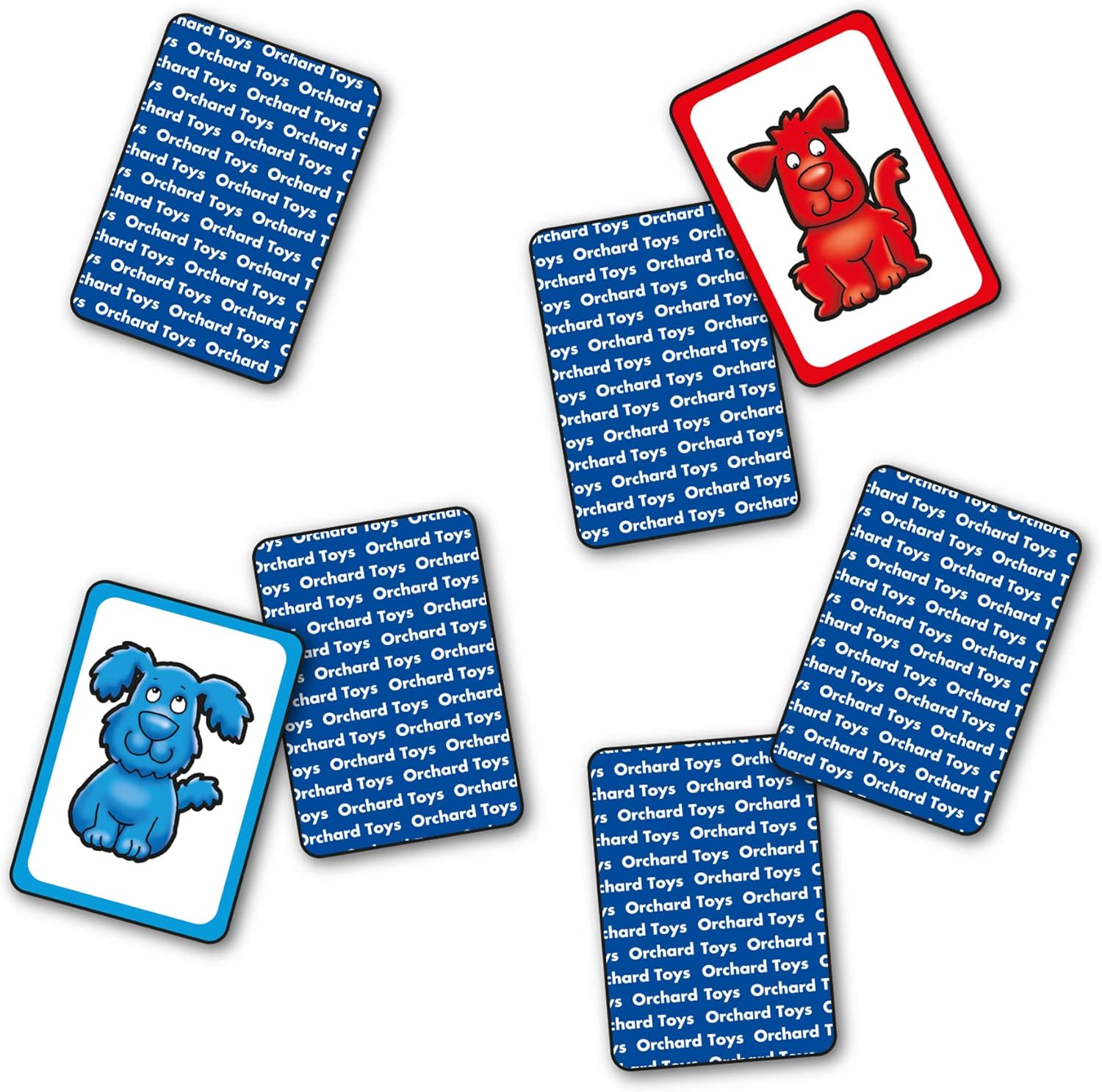 Orchard Toys Red Dog Blue Dog Game