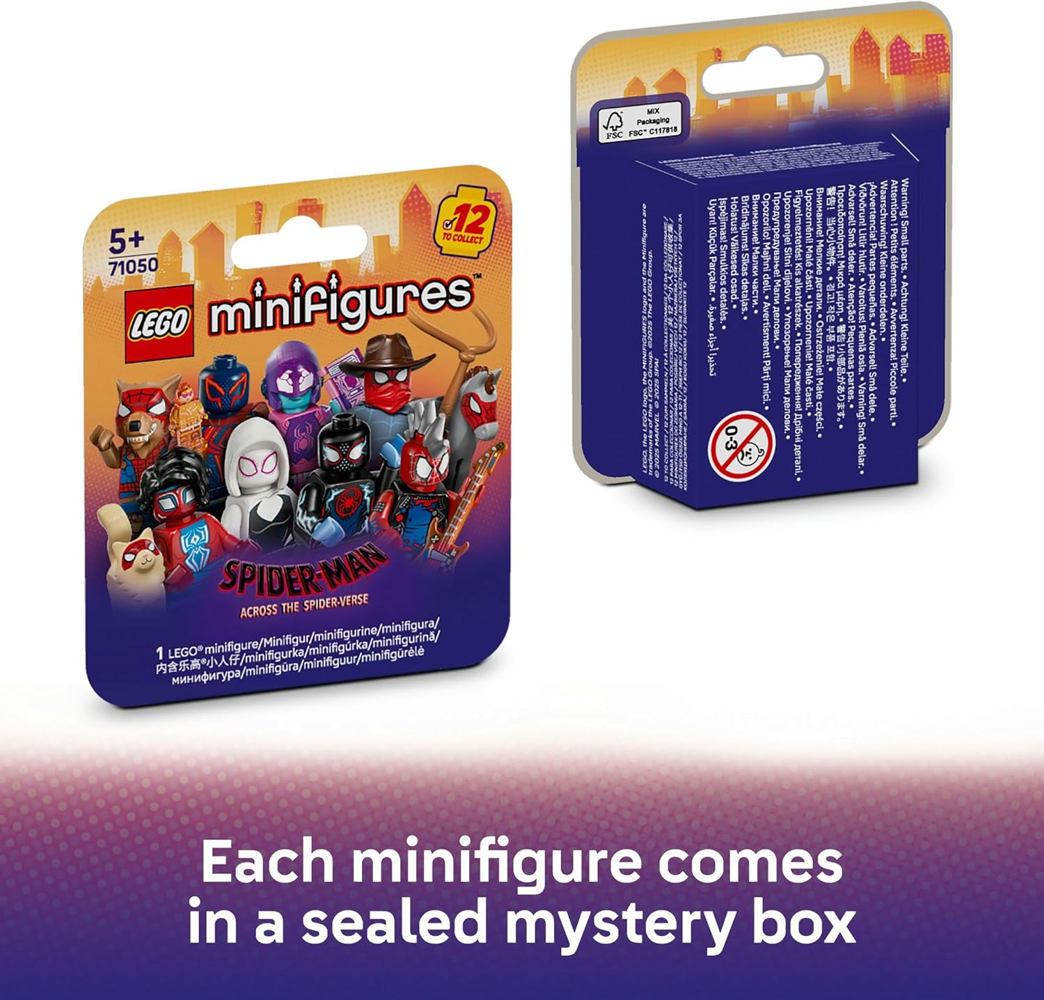 LEGO Minifigures Spider-Man: Across the Spider-Verse 71050