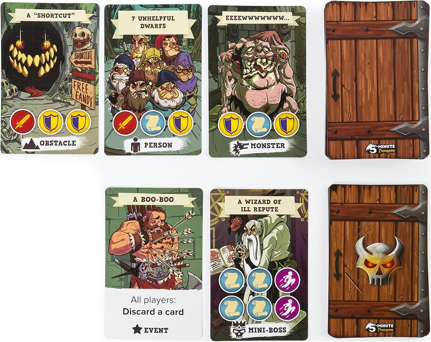 5 Minute Dungeon Board Game
