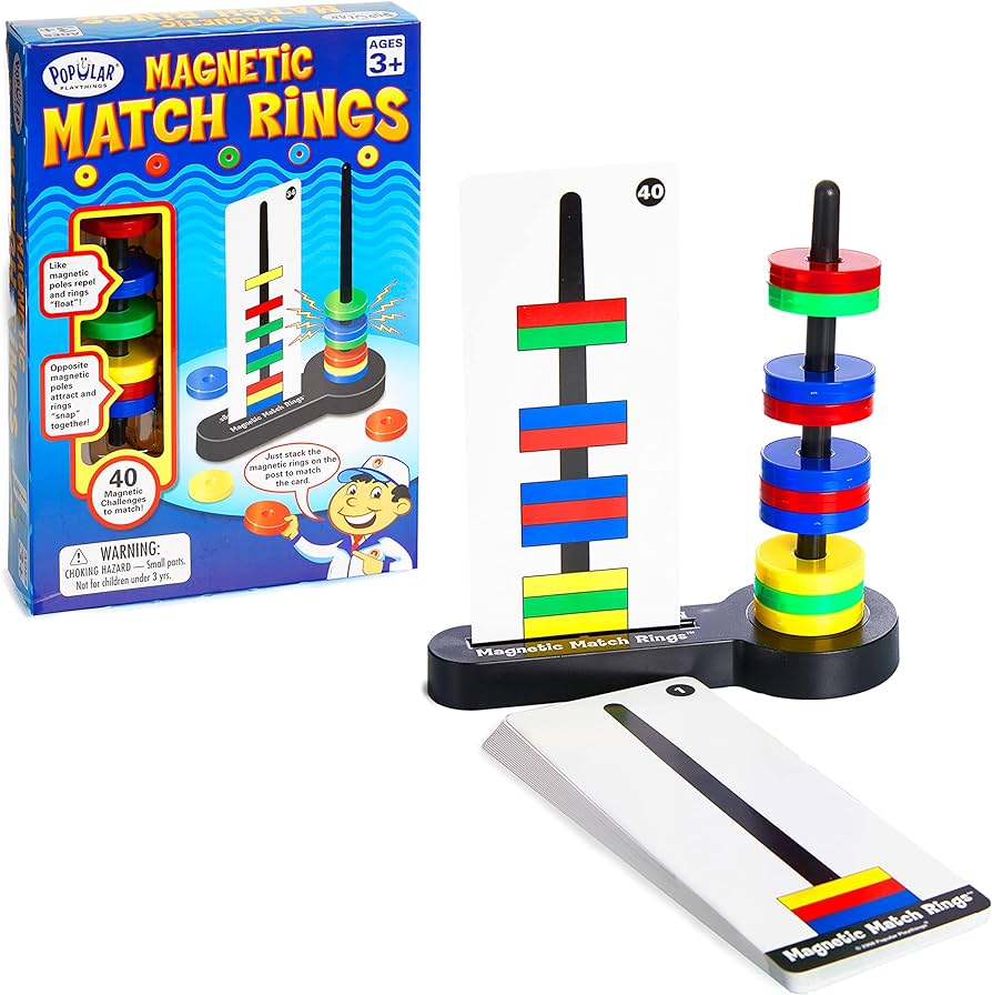 Popular Playthings Magnetic Match Rings