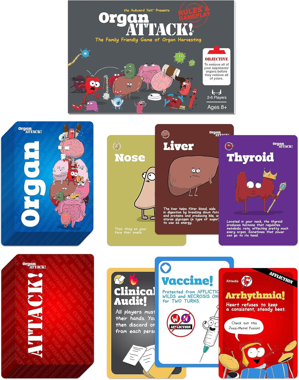 Organ ATTACK! New Edition Game