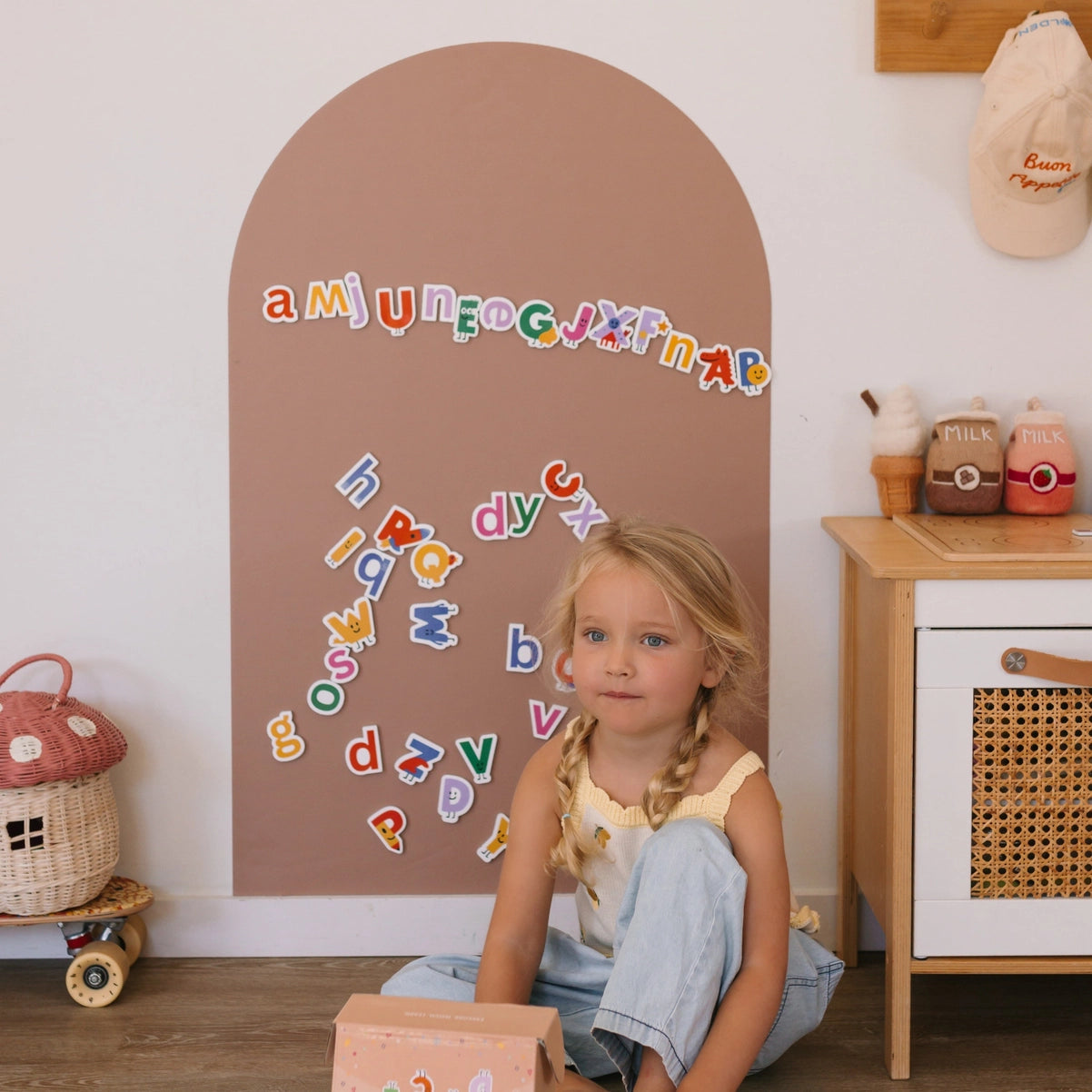 SmartyPals - Alphabet Magnet Set | Magnetic Letters For Kids Early Literacy