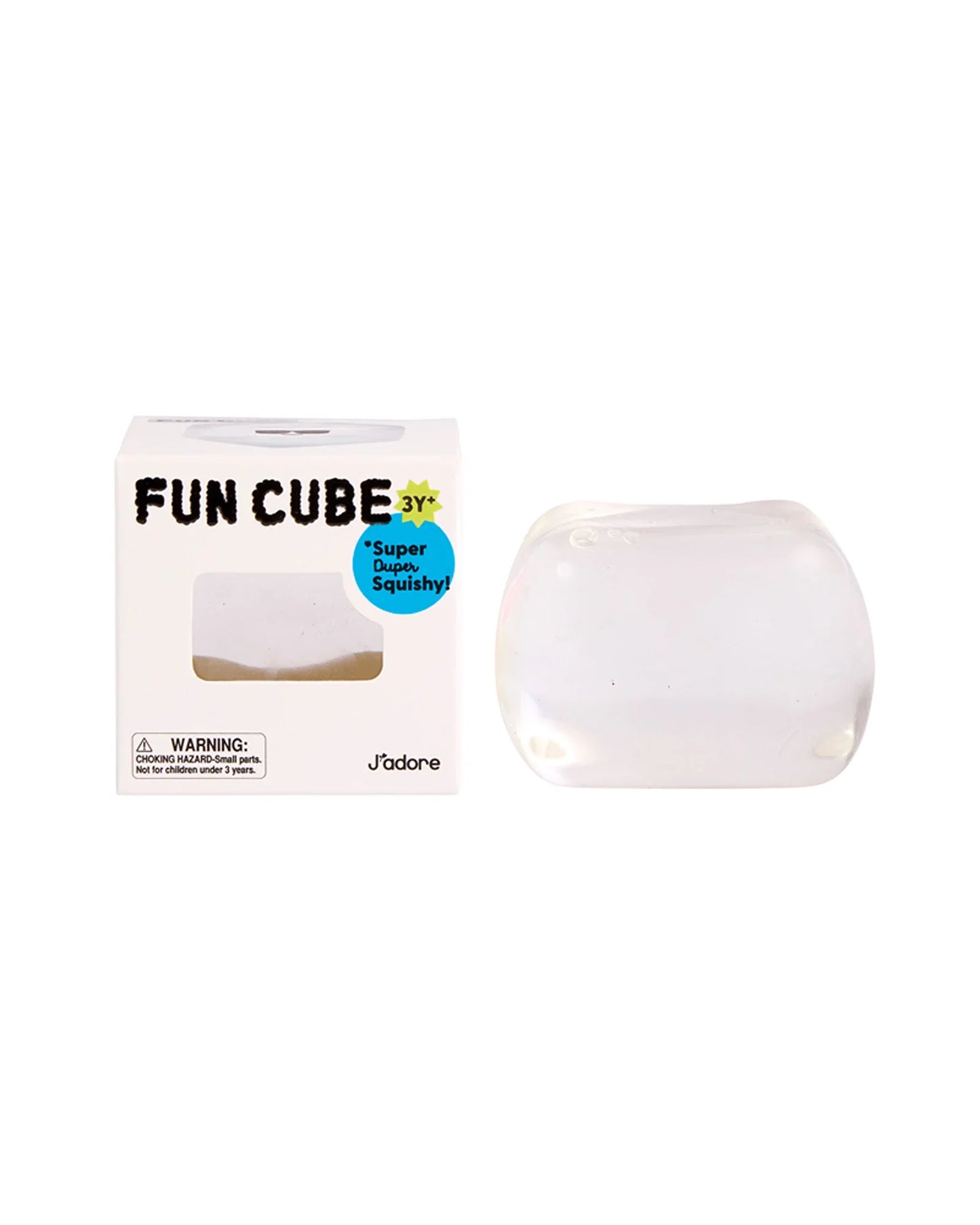 J'adore - Fun Cube Squishy (Select Colour)