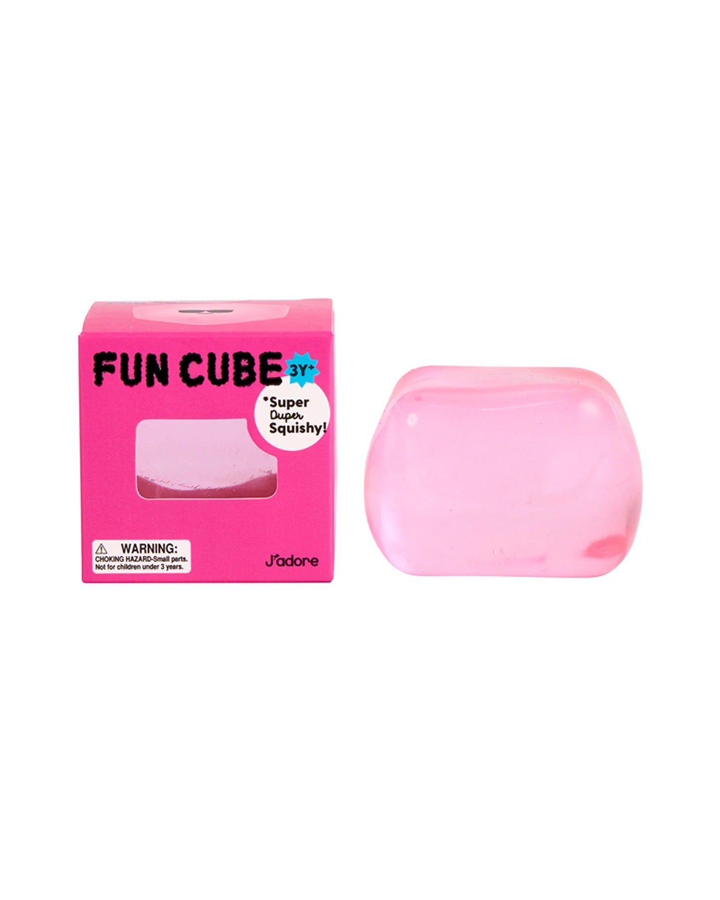 J'adore - Fun Cube Squishy (Select Colour)