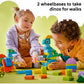 DUPLO by LEGO 3 in 1 Dinosaurs on Wheels 10451