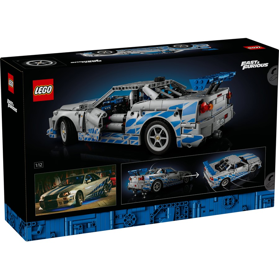LEGO Technic 2 Fast 2 Furious Nissan Skyline GT-R Car