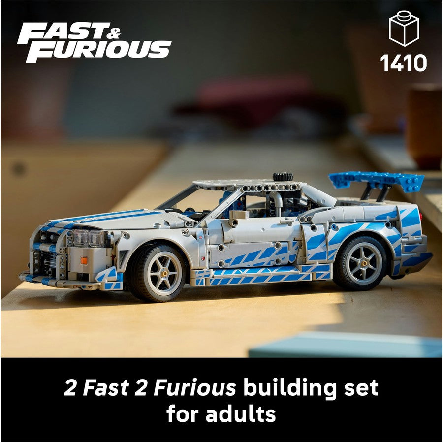 LEGO Technic 2 Fast 2 Furious Nissan Skyline GT-R Car