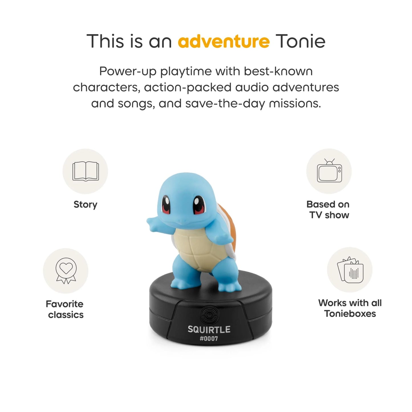 Tonie Audio Character | Pokemon - Squirtle