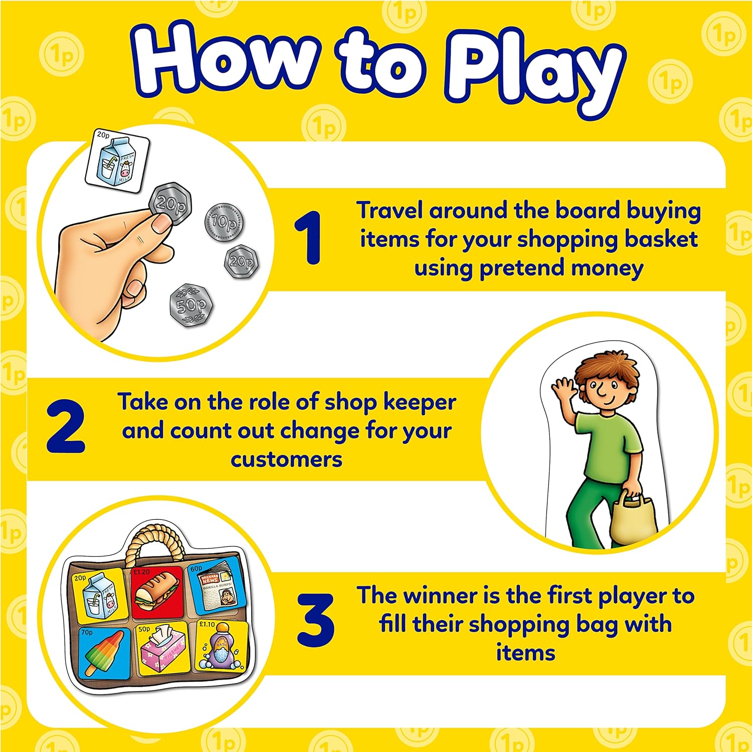 Orchard Toys Pop to the Shops Game