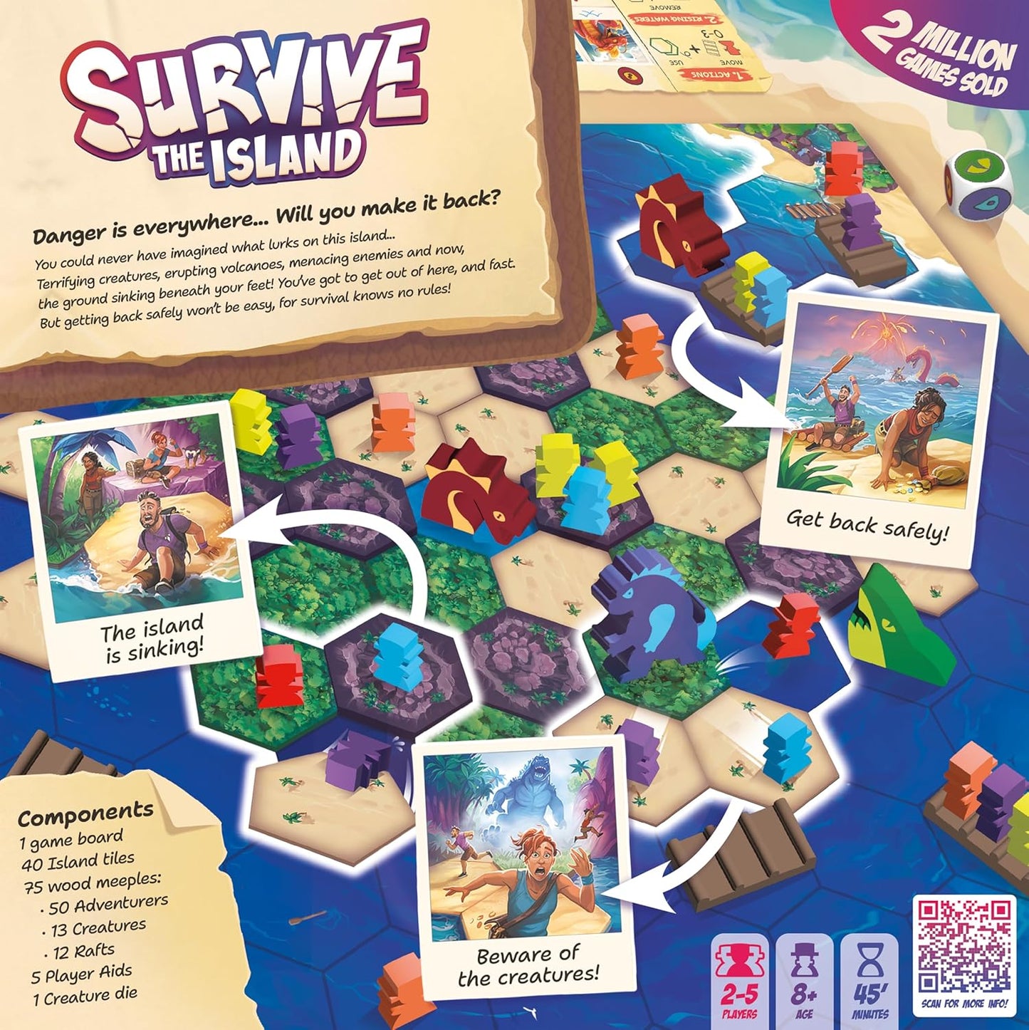 Survive The Island Board Game