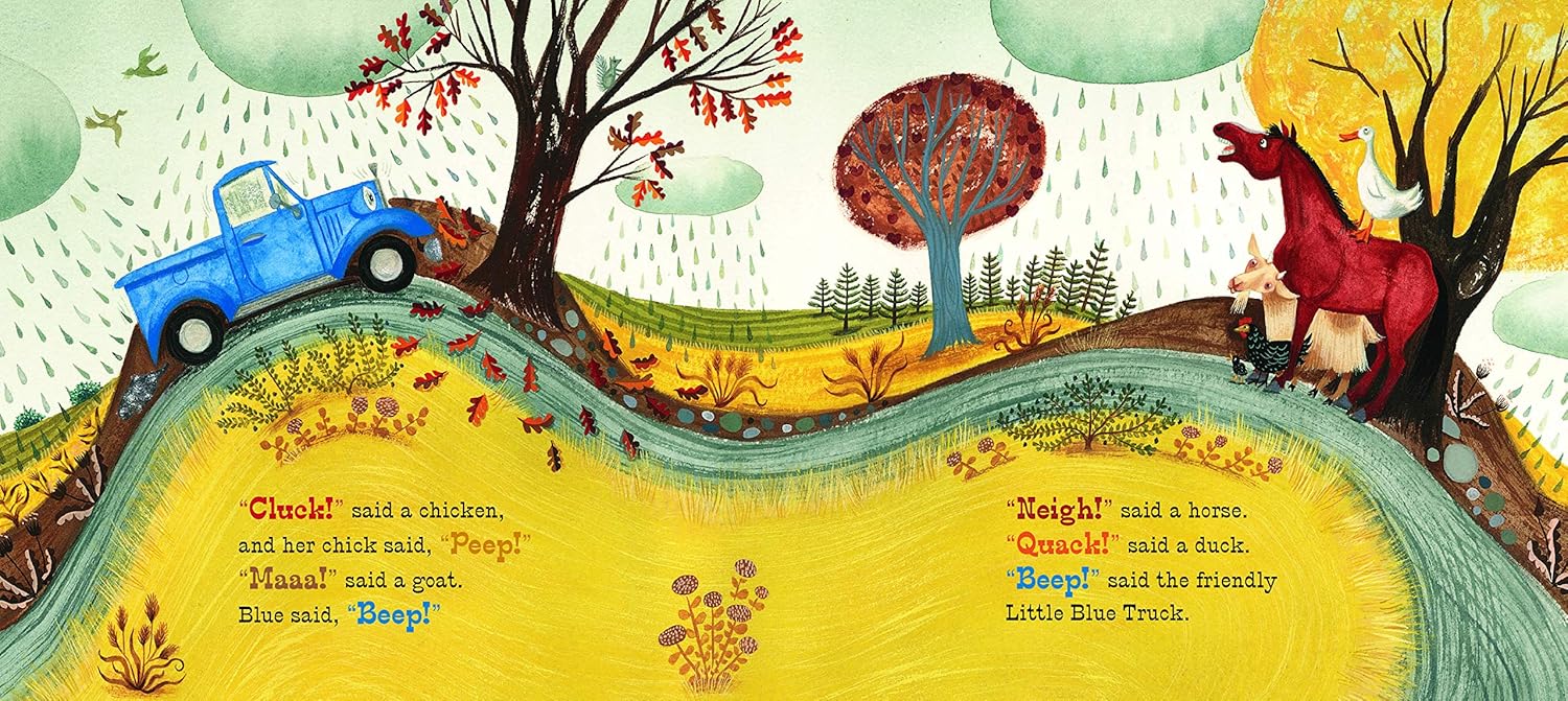 Little Blue Truck Book