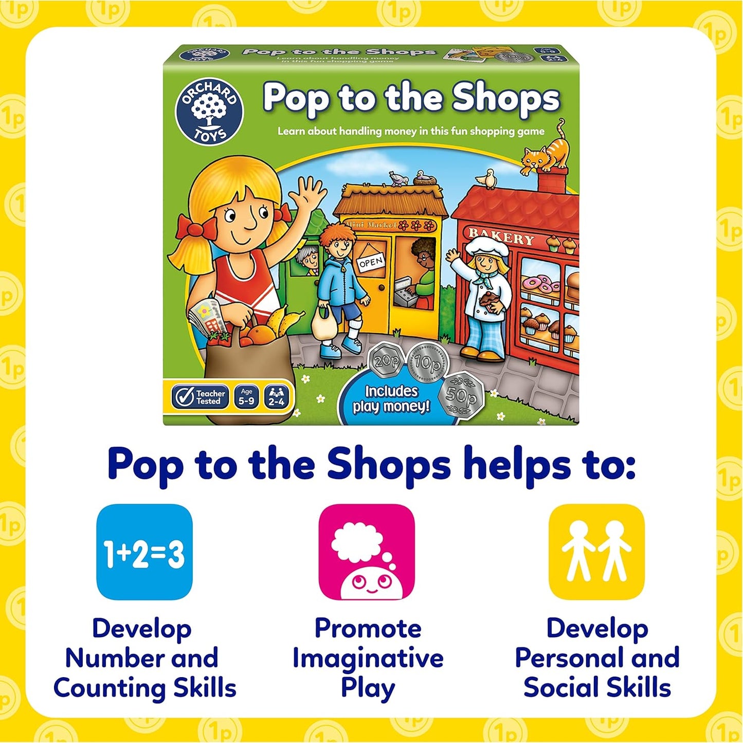 Orchard Toys Pop to the Shops Game