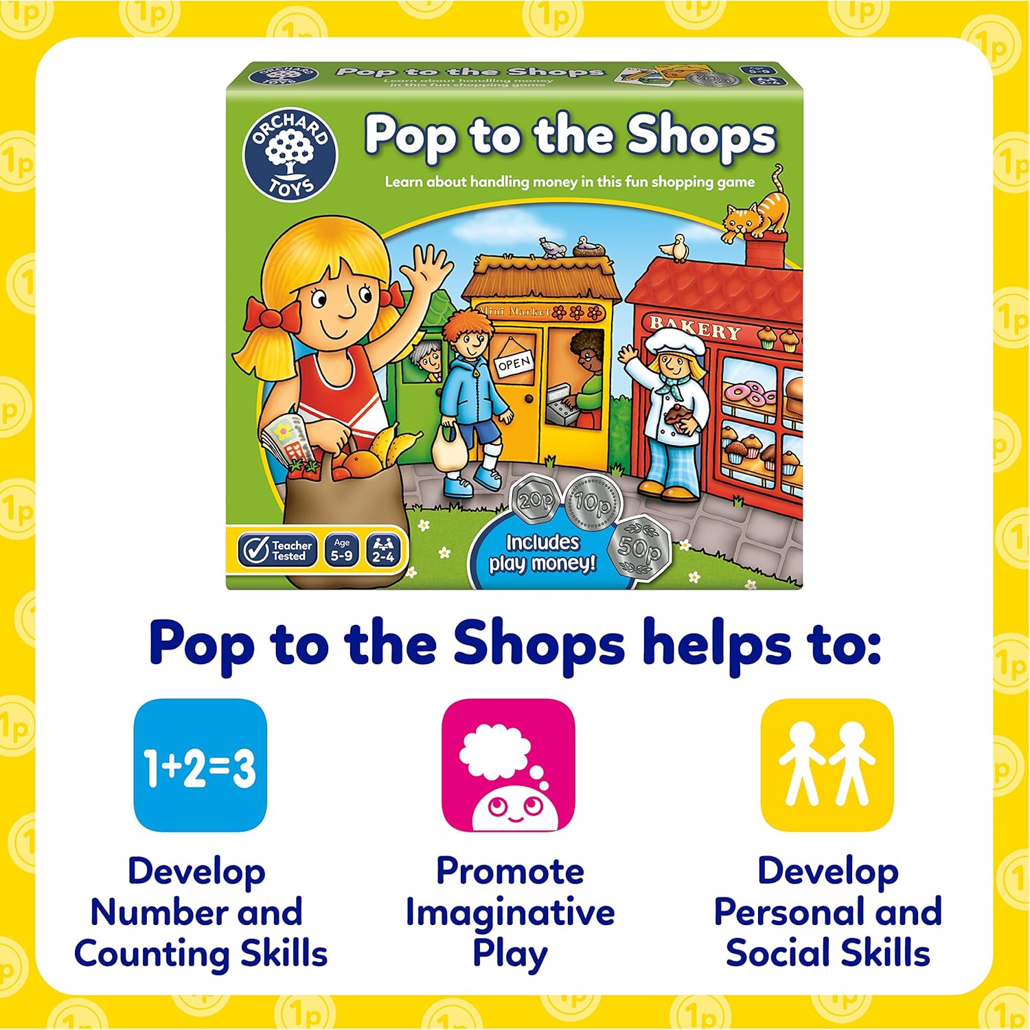 Orchard Toys Pop to the Shops Game