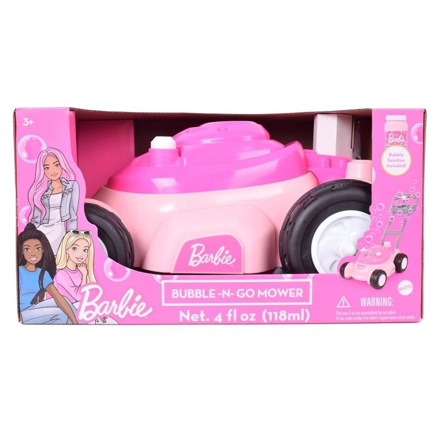 Barbie - Bubble 'N' Go Mower Combo