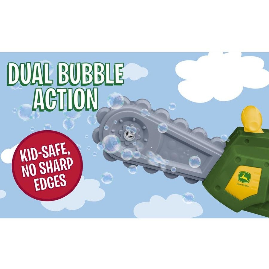 John Deere - Motorised Bubble and Fun Chainsaw