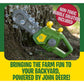John Deere - Motorised Bubble and Fun Chainsaw