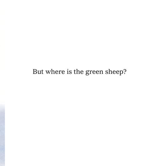 Where Is The Green Sheep? Board Book