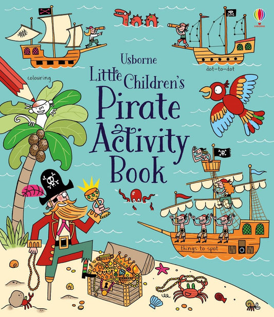 Usborne Little Childrens Activity Book Pirate