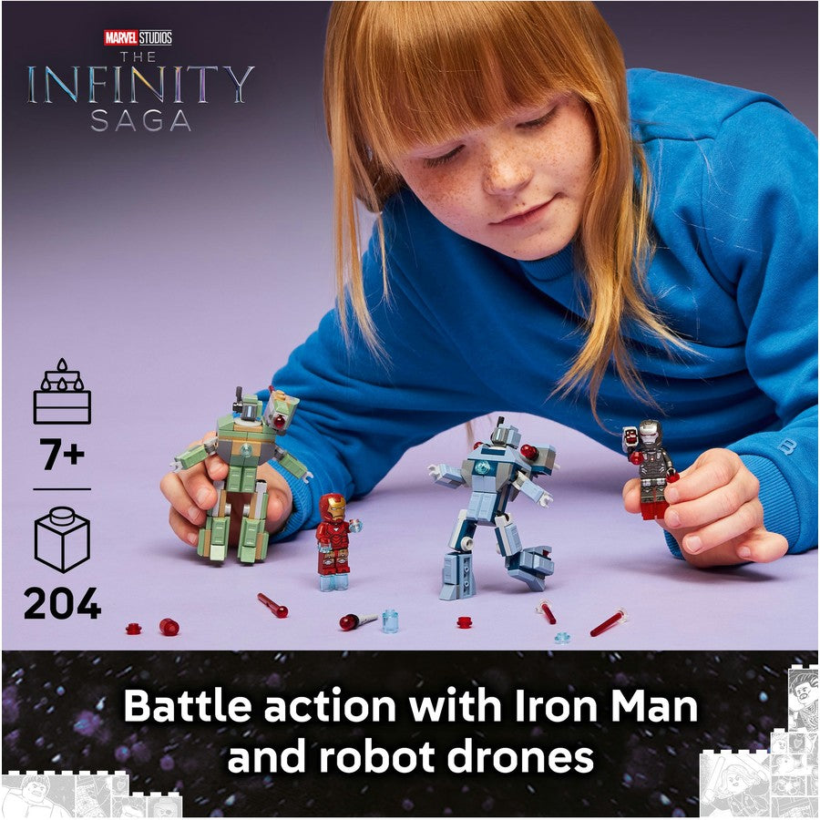 LEGO Marvel Super Heroes DC Iron Man & War Machine vs. Hammer Drones 76320
