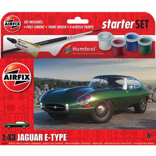 Airfix Small Starter Set Jaguar E-Type - A55009