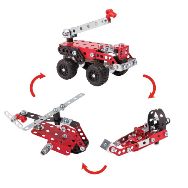 Meccano Masters 3 Multi Model Set - Rescue Squad