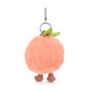 Jellycat Amusables - Peach Bag Charm