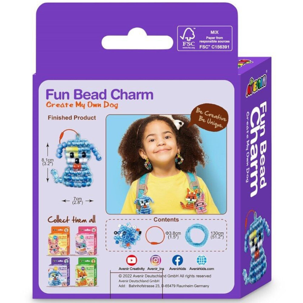 Avenir Fun Bead Charm Dog 4