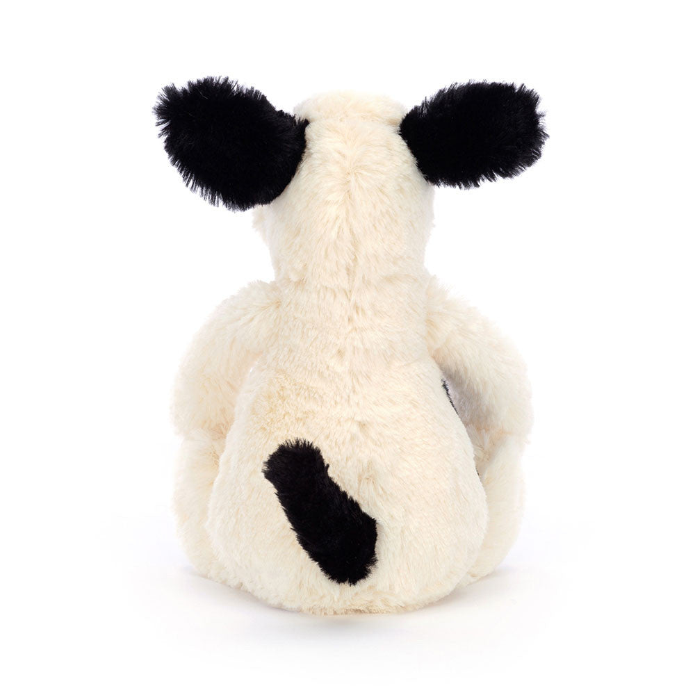 Jellycat Bashful - Black & Cream Puppy Little