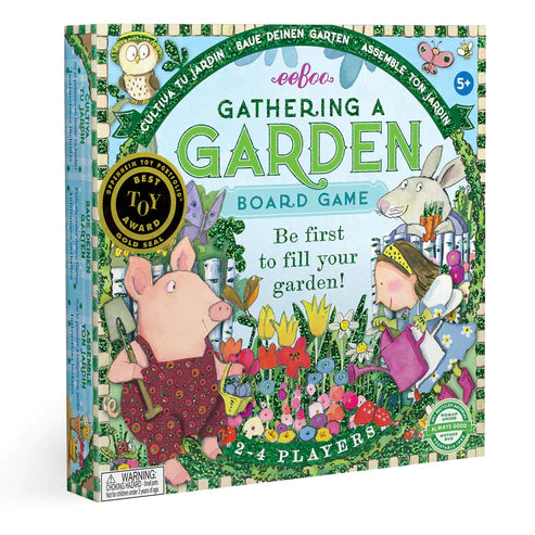 Eeboo Gathering a Garden Board Game