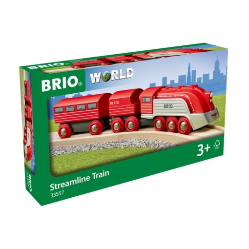 Brio Streamline Train 3 Pieces