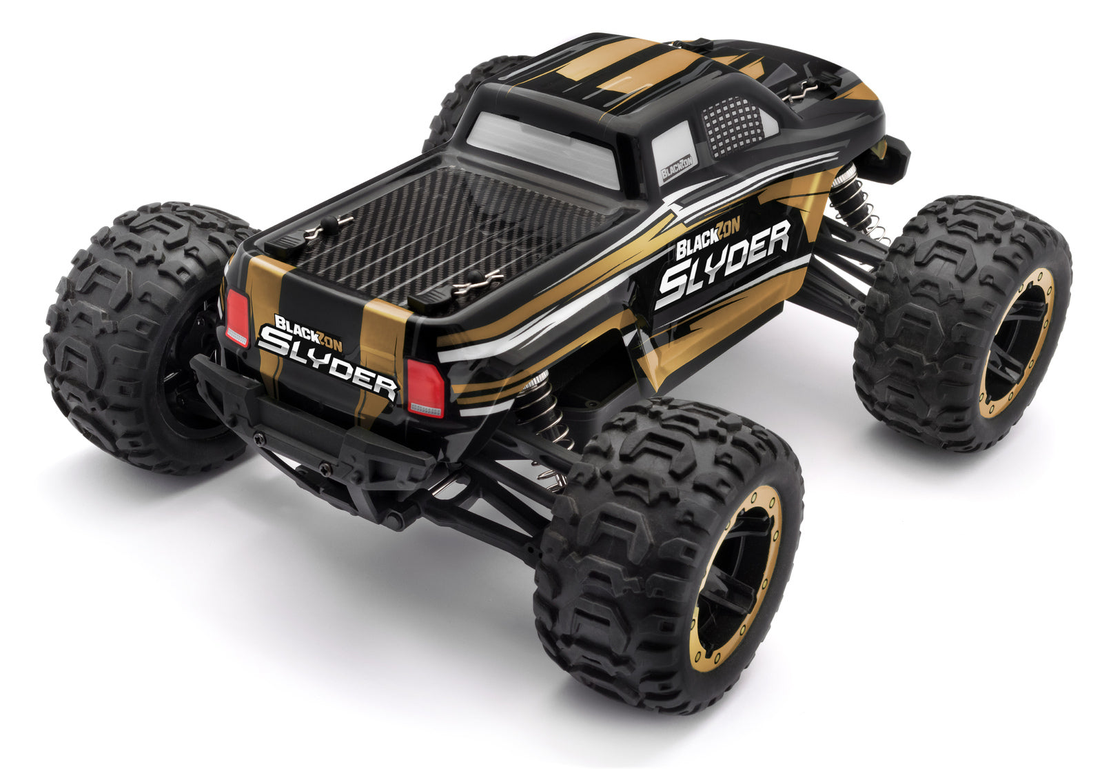 Blackzon Slyder MT 1/16 4WD Electric Remote Control Monster Truck - Gold 540101