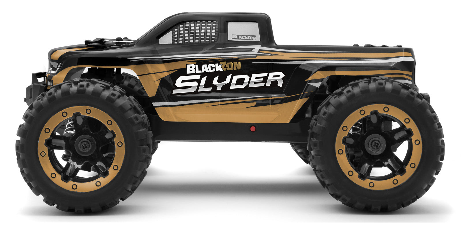 Blackzon Slyder MT 1/16 4WD Electric Remote Control Monster Truck - Gold 540101