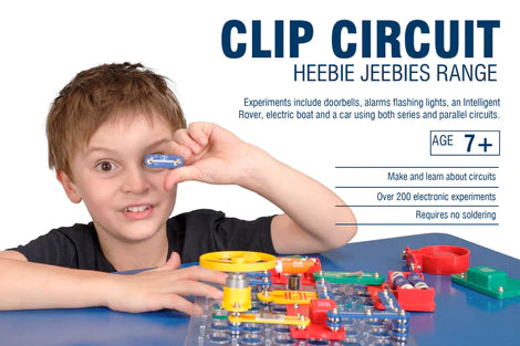 Heebie Jeebies Clip Circuit Electrolab 80piece