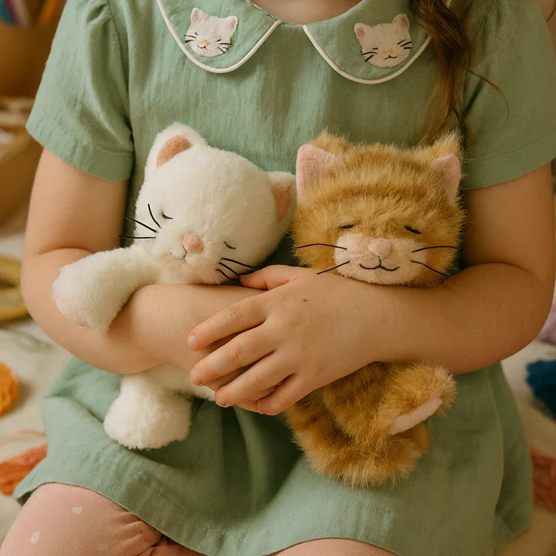 Olli Ella - Binky Kitten - Kiki | White