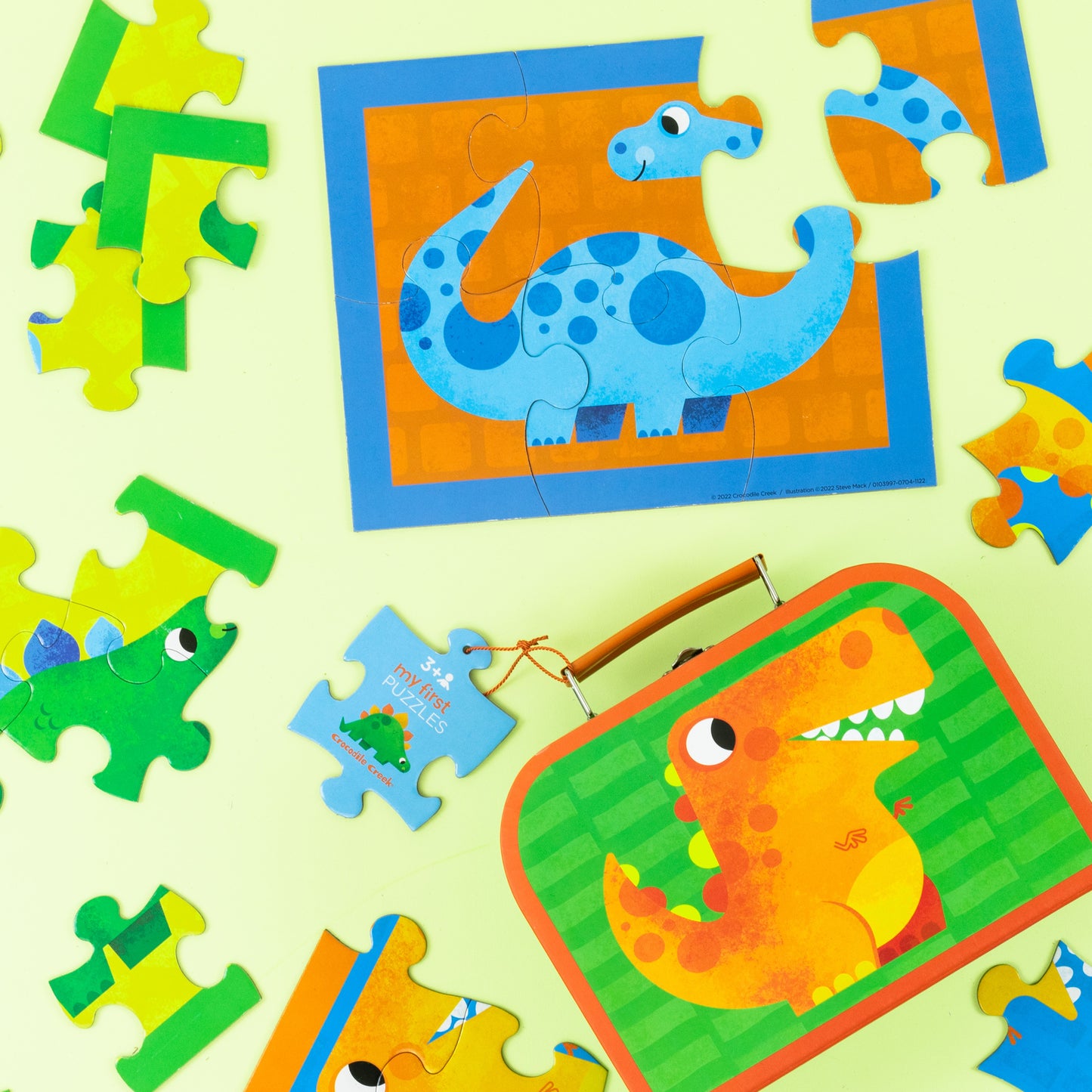 Crocodile Creek - My First Puzzle - Dinosaurs