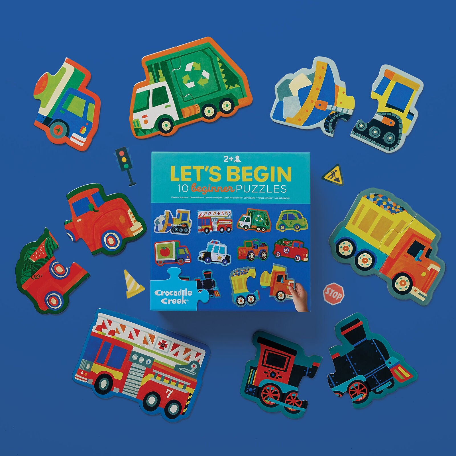 Crocodile Creek - Let’s Begin Puzzle - Vehicles (2026 Edition)