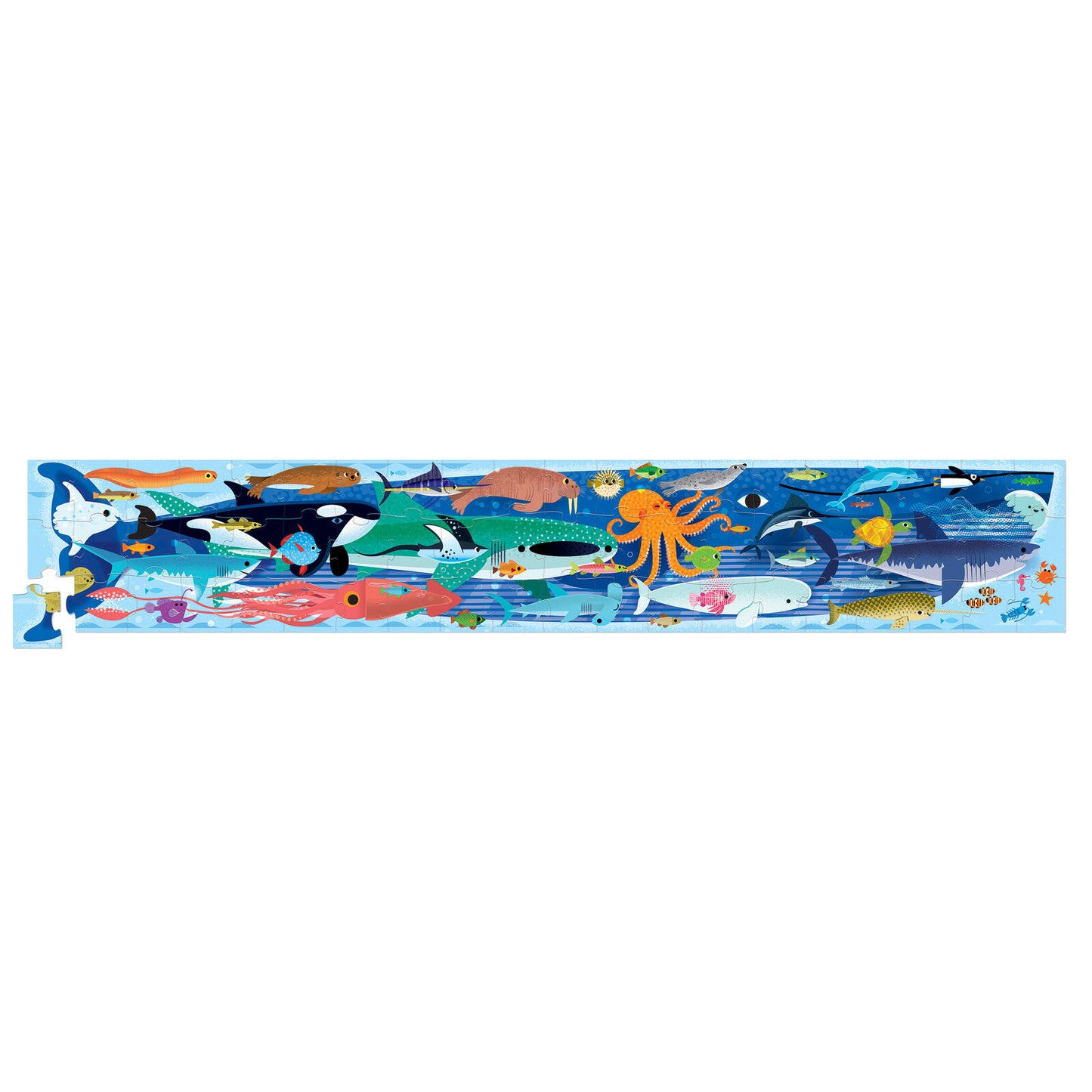 Crocodile Creek - Super Duper Long Puzzle - Ocean | 60pc